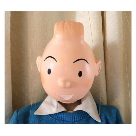 Marionette TINTIN / Leblond Delienne 1990