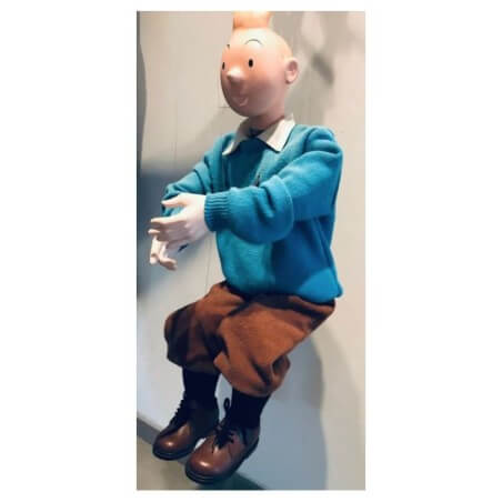 Marionette TINTIN / Leblond Delienne 1990