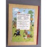 Tintin T6 - broken ear (B8, blue foliage) - c - (1953)