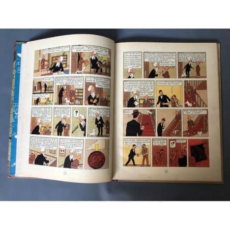 Tintin T8 - the Ottokar scepter (b2) - c - (1948)
