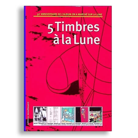 "5 Lunas Sellos" de Hergé