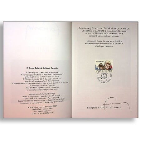 Hermann / Post-atomique / TL 425 ex. N°/signés / RARE