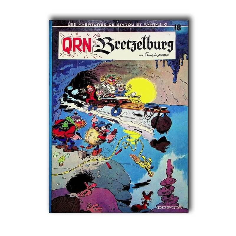 Spirou & Fantasio - T.18 - QRN sur Bretzelburg - EO