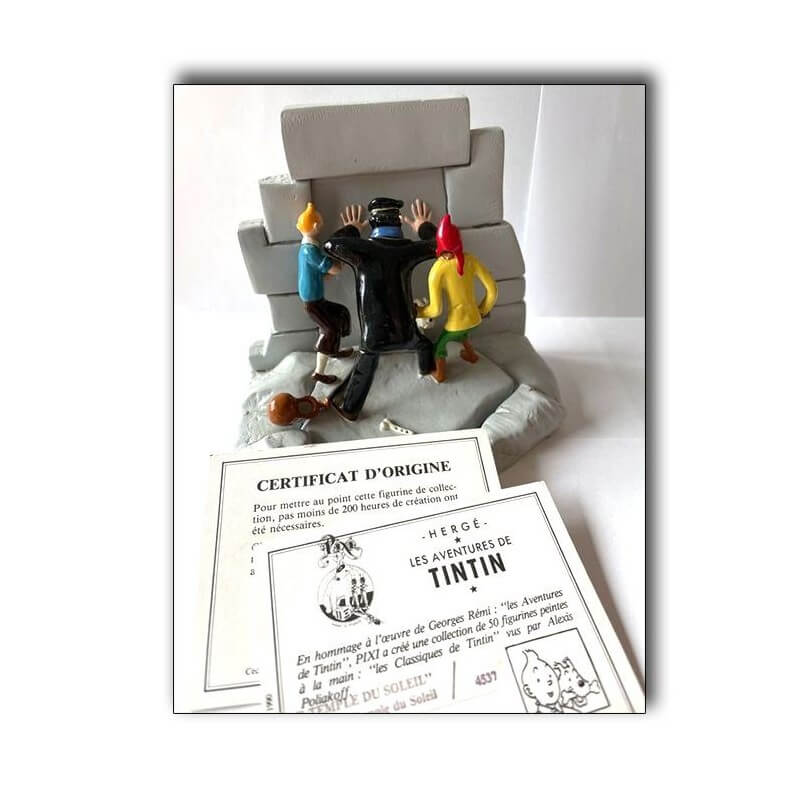 Tintin Le temple du Soleil - La porte du Temple - PIXI Tintin Le temple du Soleil - La porte du Temple - PIXI