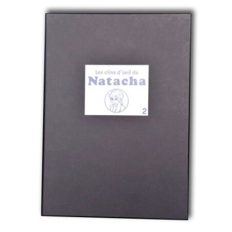 Natacha - Portfolio Les clins d'oeil de Natacha N°2 + Dédicace Walthéry - Hardcover - EO - (2020)