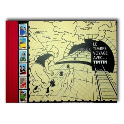 Tintin / Hergé / Le timbre voyage avec ... Tintin EO / 2007