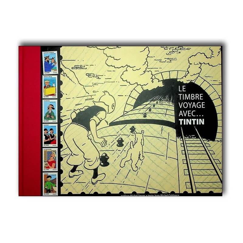 Tintin / Hergé / Le timbre voyage avec ... Tintin EO / 2007