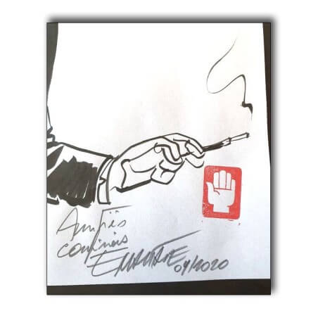 Choc - Intégrale + dessin original dédicacé - C - TL - (2019)