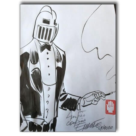 Choc - Intégrale + dessin original dédicacé - C - TL - (2019)