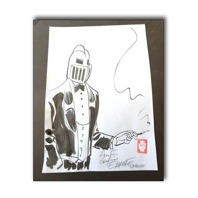 Choc - Intégrale + dessin original dédicacé - C - TL - (2019) Choc - Intégrale + dessin original dédicacé - C - TL - (2019)