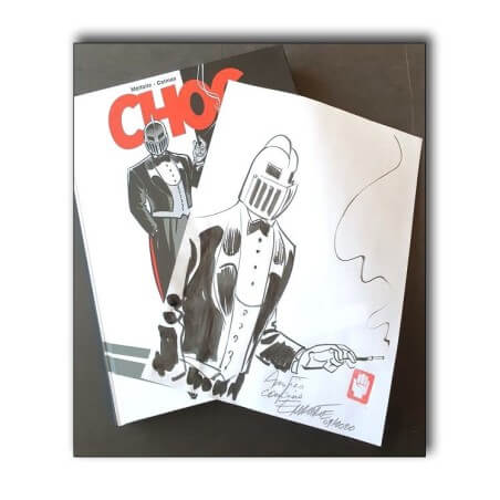 Choc - Intégrale + dessin original dédicacé - C - TL - (2019)