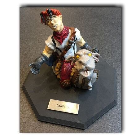 Lot de figurines LANFEUST & LANFEUST DES ETOILES