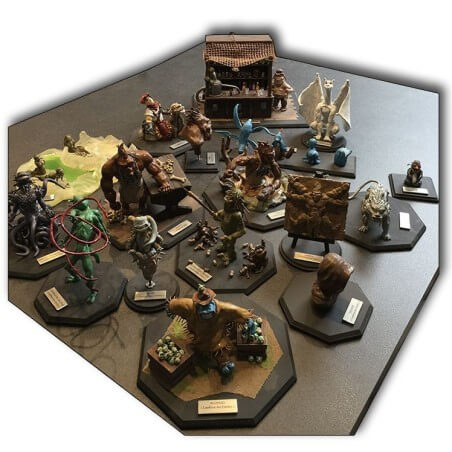 Lot de figurines LANFEUST & LANFEUST DES ETOILES