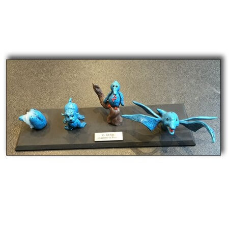 Lot de figurines LANFEUST & LANFEUST DES ETOILES