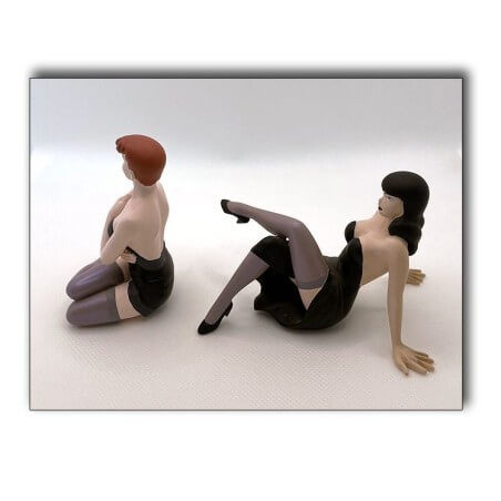 Poison Ivy & Dottie -  2 Statuette Démons & Merveilles - Pin up