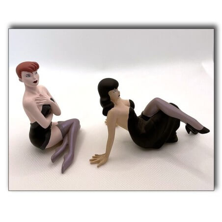 Poison Ivy & Dottie -  2 Statuette Démons & Merveilles - Pin up