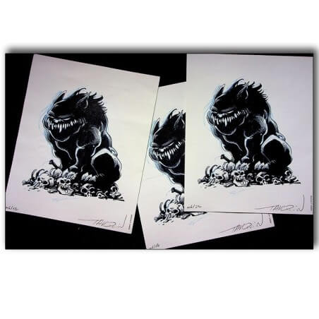 Le Sherreck de Thanos / 3 Versions / Boulesteix / 2002 / Lanfeust de Troy
