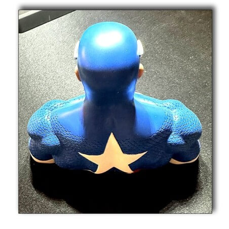 CAPTAIN AMERICA BUSTE Statue ATTAKUS / BOMBYX Marvel