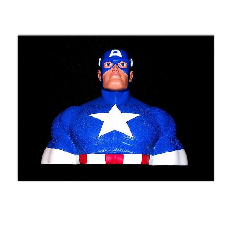 CAPTAIN AMERICA BUSTE Statue ATTAKUS / BOMBYX Marvel