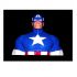 CAPTAIN AMERICA BUSTE Statua ATTAKUS / BOMBYX Marvel