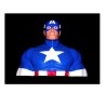 CAPTAIN AMERICA BUSTE Statue ATTAKUS / BOMBYX Marvel