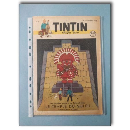 Tintin (magazine) - Journal Tintin Numéro 1 - (1946)