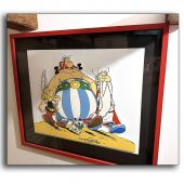 Placa esmaltada Asterix / Uderzo / Señal