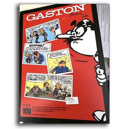 FRANQUIN "Gaston Lagaffe, Demesmaeker colérique" Fariboles