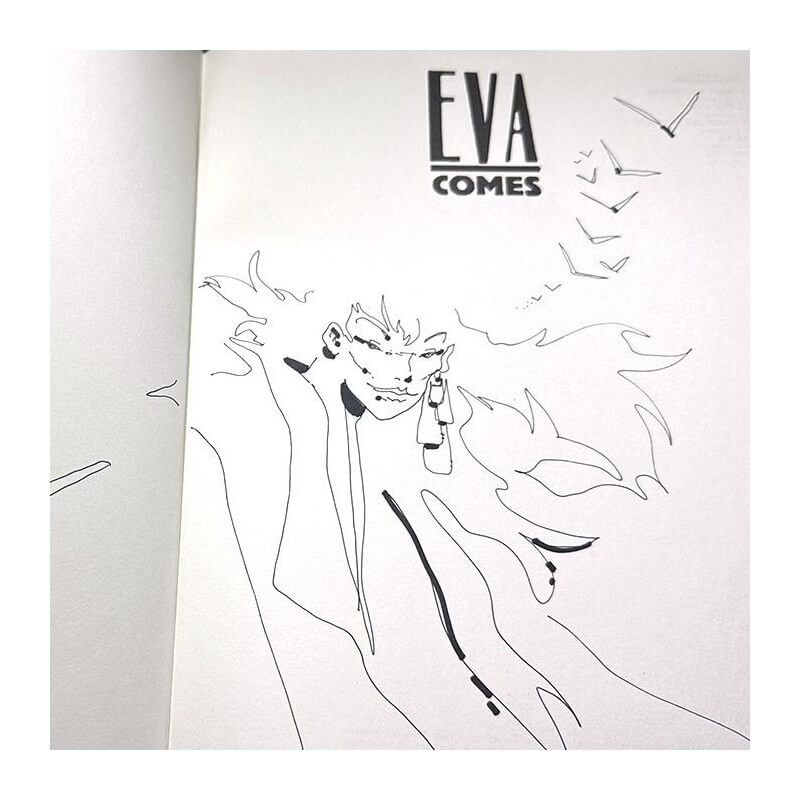 Eva / Comes / EO / Dédicace pleine page