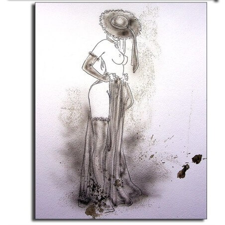 Luis Royo - édition limitée Subversive Beauty HC + dessin original avec certificat d’authenticité