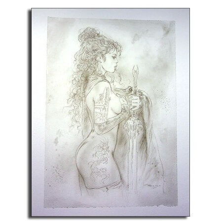 Luis Royo - édition limitée Subversive Beauty HC + dessin original avec certificat d’authenticité