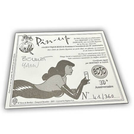 La pin-up anniversaire / Boutique DB3D / Berthet / Pixi
