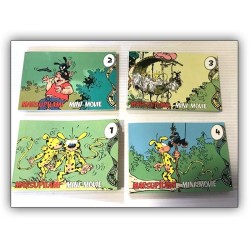 Marsupilami, Franquin, 4 Flip boek Full serie