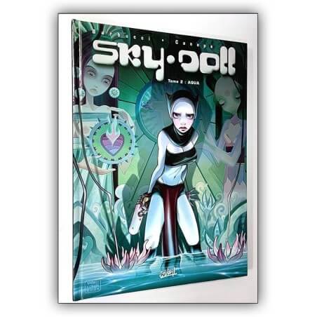 Sky-Doll T2 - Aqua + dédicace - C - EO - (2002)