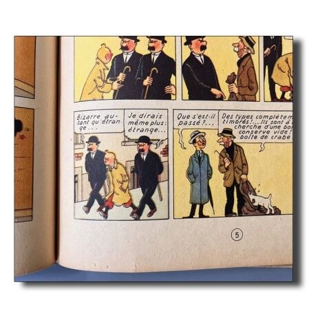 Tintin / Le crabe aux pinces d'or (A23 bis) - C - (1944)