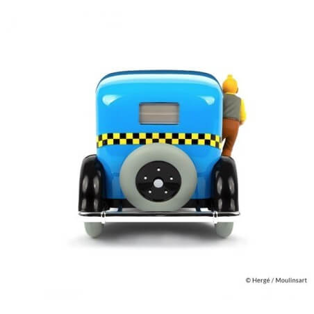 Tim und Struppi Auto 1:12 aus Kunstharz / Tim und Struppi in Amerika, 2. in der Serie