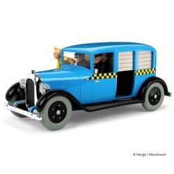 Voiture Tintin 1:12 ème résine / Tintin au pays de l'or - 3ème dans la série