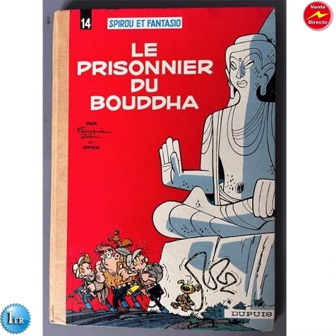 Spirou et Fantasio T14 - Le Prisonnier du Bouddha - C - EO - (1960)
