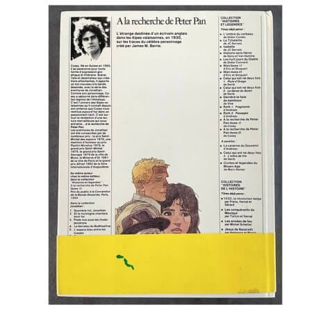 A la Recherche de Peter Pan T2 + dédicace - C + bandeau - 1 Album - EO - 1985
