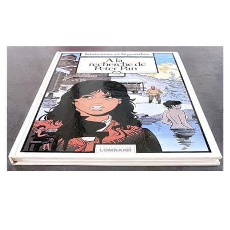 A la Recherche de Peter Pan T2 + dédicace - C + bandeau - 1 Album - EO - 1985