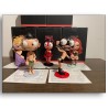 Getrocknete Mignons - 5 Figuren & Sie Ref FVP01A+B+C+D+E - Clara + Arthur + Cassandra + Sarah en Max - (2009/2011)