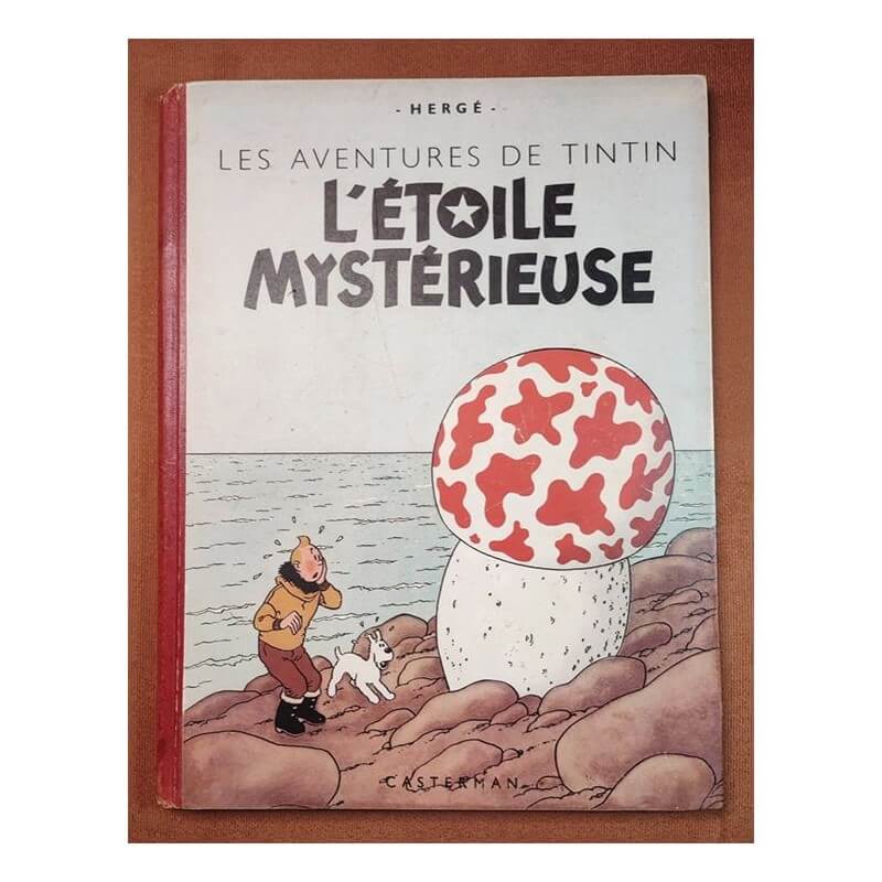 Tintin T10 - L'étoile Mystérieuse (A18) - C - 1 Album - EO - 1942