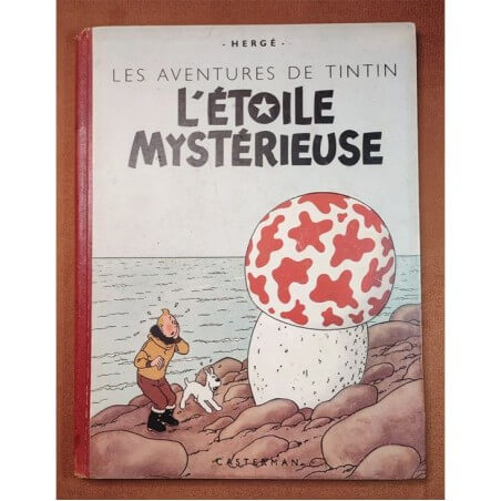 Tintin T10 - L'étoile Mystérieuse (A18) - C - 1 Album - EO - 1942