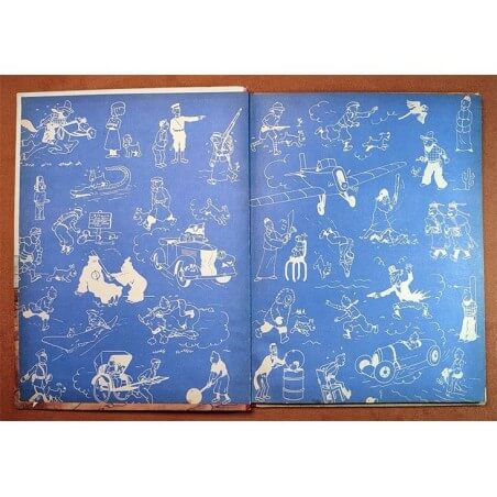 Tintin T10 - L'étoile Mystérieuse (A18) - C - 1 Album - EO - 1942