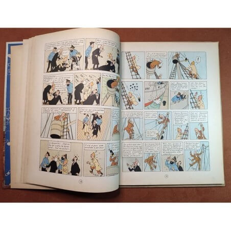 Tintin T10 - L'étoile Mystérieuse (A18) - C - 1 Album - EO - 1942