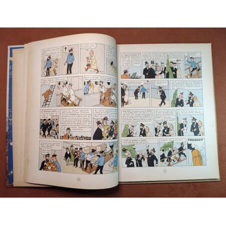 Tintin T10 - L'étoile Mystérieuse (A18) - C - 1 Album - EO - 1942
