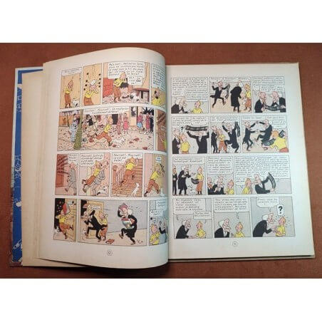 Tintin T10 - L'étoile Mystérieuse (A18) - C - 1 Album - EO - 1942