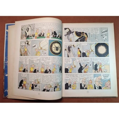 Tintin T10 - L'étoile Mystérieuse (A18) - C - 1 Album - EO - 1942