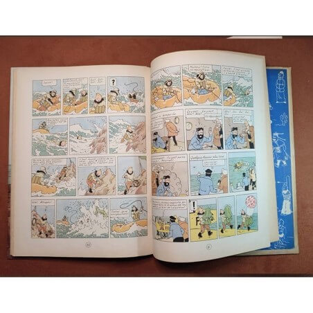 Tintin T10 - L'étoile Mystérieuse (A18) - C - 1 Album - EO - 1942