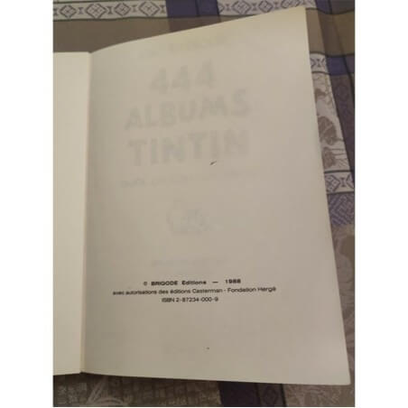 Tintin - 444 Albums Tintin - Guide du collectionneur - 1 Album - 1988